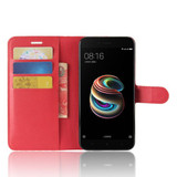 Xiaomi Mi A1      Pu Wallet Case    [Red]