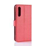 Xiaomi Mi 9 Se      Pu Wallet Case    [Red]