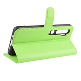 Xiaomi Mi Note 10 / Note 10 Pro      Pu Wallet Case    [Green]