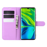 Xiaomi Mi Note 10 / Note 10 Pro      Pu Wallet Case    [Purple]