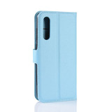 Xiaomi Mi 9      Pu Wallet Case    [Lightblue]