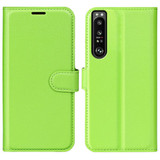 Sony Xperia 1 Iv      Pu Wallet Case    [Green]
