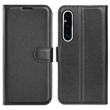 Sony Xperia 1 V      Pu Wallet Case    [Black]