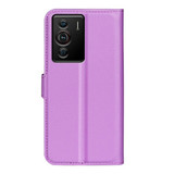 Sony Xperia 10 Iv      Pu Wallet Case    [Purple]