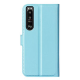 Sony Xperia 1 Iv      Pu Wallet Case    [Lightblue]