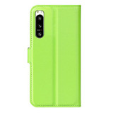Sony Xperia 5 Iv      Pu Wallet Case    [Green]