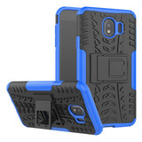 Samsung Galaxy J4      Heavy Duty Case    Blue