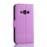 Galaxy J1 2016      Pu Wallet Case    [Purple]