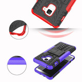 Samsung Galaxy A8 Plus 2018      Heavy Duty Case    Red