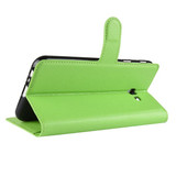 Galaxy J4Plus/J4+      Pu Wallet Case    [Green]