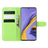 Galaxy A51      Pu Wallet Case    [Green]