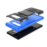 Samsung Galaxy S10 Plus      Heavy Duty Case    Blue