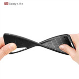 Samsung Galaxy S20      Leather Texture Case    Navy