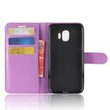 Galaxy J2 Core      Pu Wallet Case    [Purple]