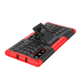 Samsung Galaxy Note 10      Heavy Duty Case    Red