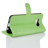 Galaxy S8 Plus      Pu Wallet Case    [Green]