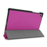 Samsung Galaxy Tab S5e T720    Tri-Fold PU Case    Purple