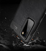 Samsung Galaxy S20 FE      Leather Texture Case    Navy