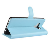 Galaxy Note 9      Pu Wallet Case    [Lightblue]