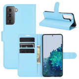Galaxy S21      Pu Wallet Case    [Lightblue]