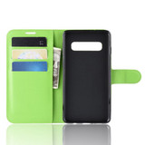 Galaxy S10      Pu Wallet Case    [Green]