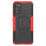 Samsung Galaxy S20      Heavy Duty Case    Red