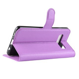 Galaxy S10      Pu Wallet Case    [Purple]