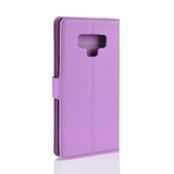 Galaxy Note 9      Pu Wallet Case    [Purple]