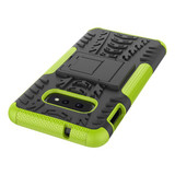 Samsung Galaxy S10E      Heavy Duty Case    Green