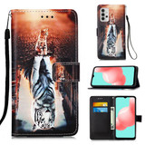 Samsung Galaxy A32 5G      Designer PU Case      Cat&Tiger