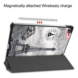 Samsung Galaxy Tab S6 Lite P610    Designer Tri-Fold Case      EiffelTower