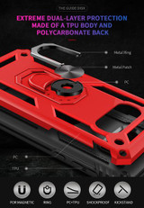 Samsung Galaxy S10E      Military Armour Case    Red