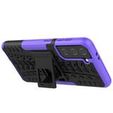 Samsung Galaxy S21      Heavy Duty Case    Purple