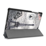Samsung Galaxy Tab S5e T720    Designer Tri-Fold Case      EiffelTower