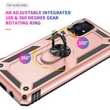 Samsung Galaxy M51      Military Armour Case    RoseGold