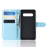 Galaxy S10      Pu Wallet Case    [Lightblue]