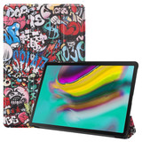Samsung Galaxy Tab S5e T720    Designer Tri-Fold Case      Graffiti