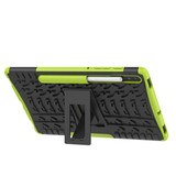 Samsung Galaxy Tab S6 T860    Heavy Duty Case    Green