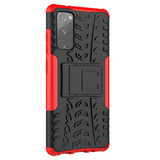 Samsung Galaxy S20 FE      Heavy Duty Case    Red