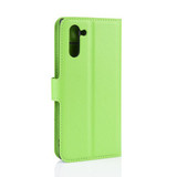 Galaxy Note 10      Pu Wallet Case    [Green]