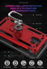 Samsung Galaxy J4      Military Armour Case    Gold