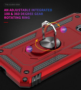 Samsung Galaxy J4      Military Armour Case    Gold