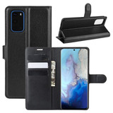 Galaxy S20      Pu Wallet Case    [Black]
