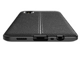 Samsung Galaxy A01 Core      Leather Texture Case    Black