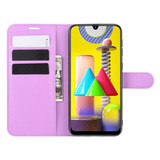 Galaxy M31      Pu Wallet Case    [Purple]