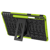 Samsung Galaxy Tab S8+ X800    Heavy Duty Case    Green