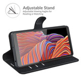 Galaxy Xcover 5      Pu Wallet Case    [Black]