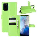 Galaxy S20      Pu Wallet Case    [Green]