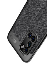 Samsung Galaxy A31      Leather Texture Case    Black