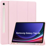Samsung Galaxy Tab S9 X710    Tri-Fold PU Case    Pink